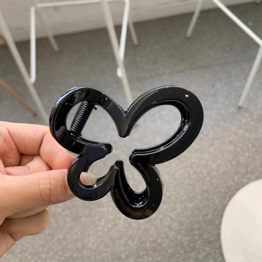 Women's Simple Style Solid Color Acetic acid sheets Polishing Hair Claws