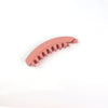 fashion geometric solid color arylic hair clip 1 piece