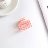 Women's Retro Color Block Acetic acid sheets Hair Claws