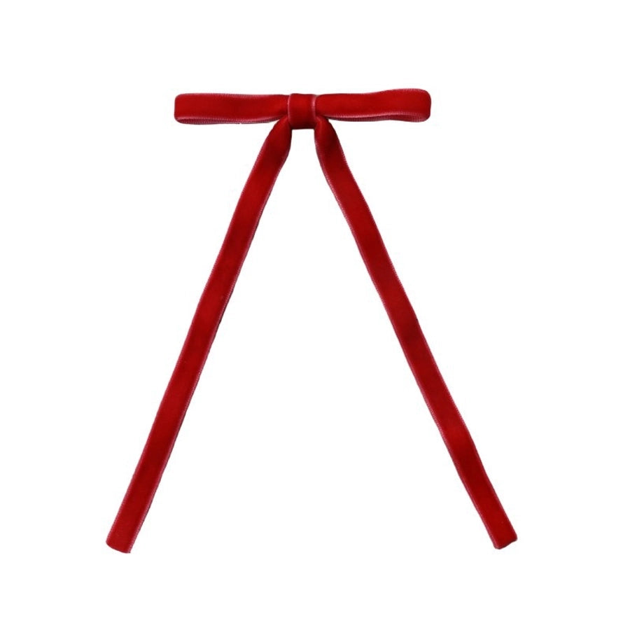 Women's Sweet Solid Color Cloth Handmade Hair Clip