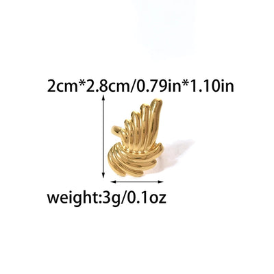 Stainless Steel Electroplating Fashion Wings Shape Jewelry Suit