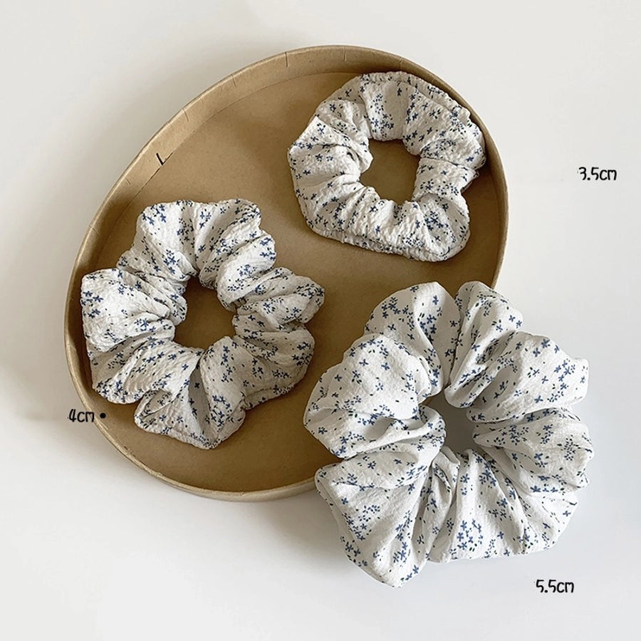 Women's Cute Sweet Ditsy Floral Cloth Hair Tie