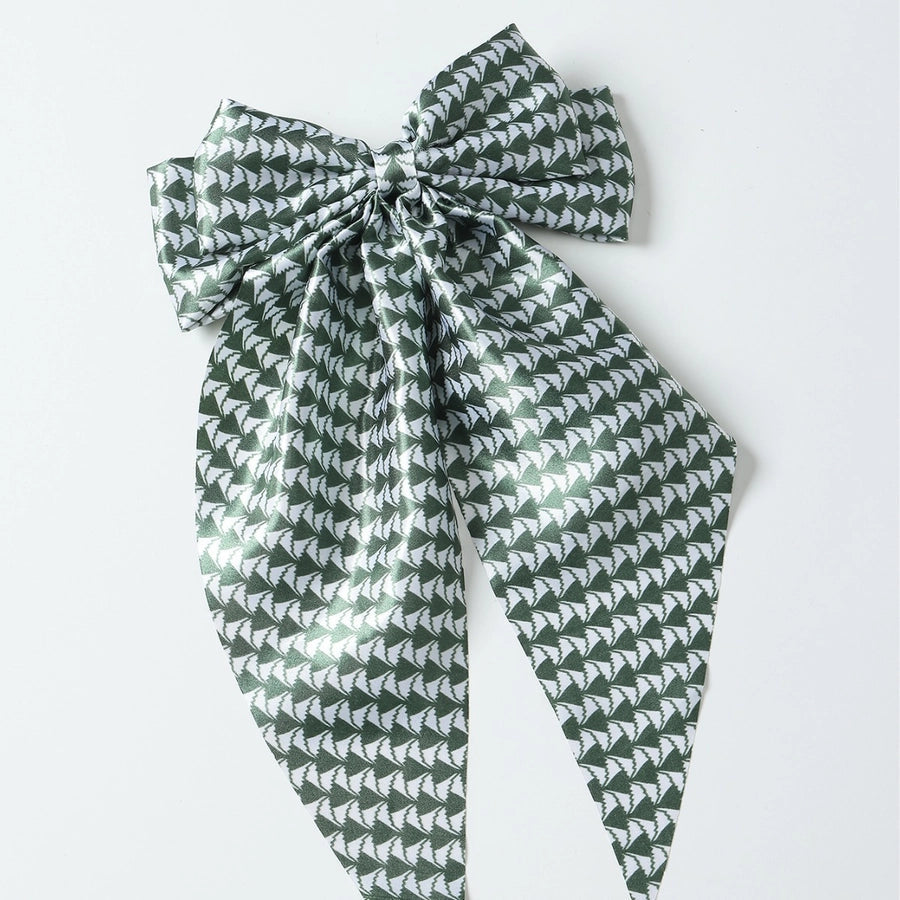 Women's Elegant Streetwear Bow Knot Cloth Hair Clip