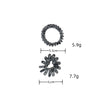 Women's Simple Style Classic Style Tie Dye Resin Hair Tie