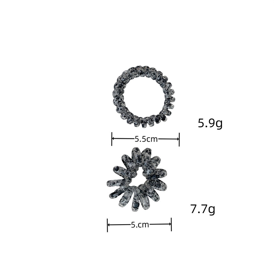 Women's Simple Style Classic Style Tie Dye Resin Hair Tie