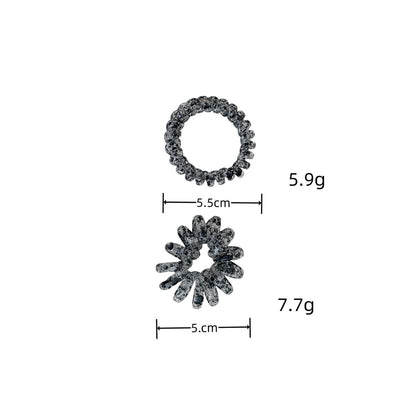 Women's Simple Style Classic Style Tie Dye Resin Hair Tie