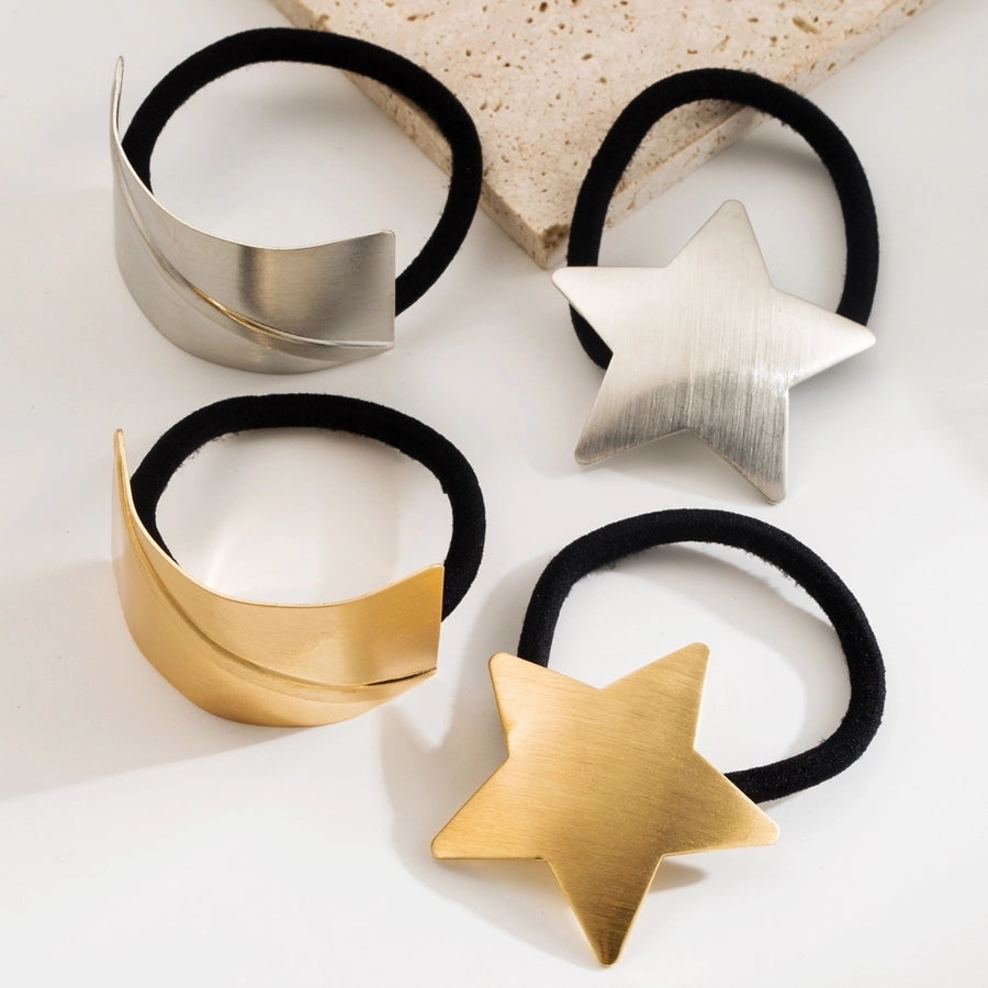 Women's Casual Elegant Classic Style Geometric Alloy Hair Tie