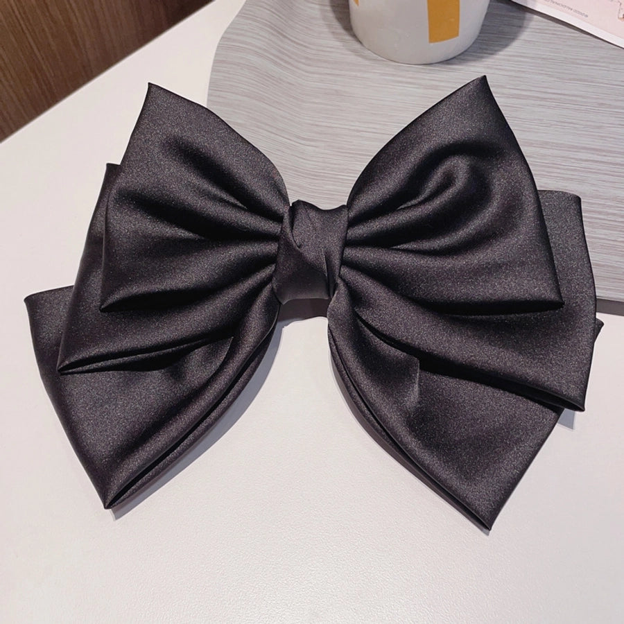fashion bow knot cloth hair clip 1 piece