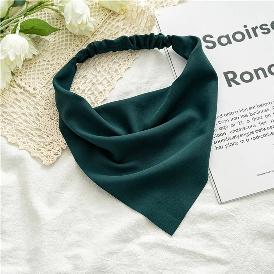 simple style geometric cloth hair band 1 piece