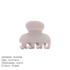 Women's Cute Simple Style Solid Color Acetic acid sheets Hair Claws
