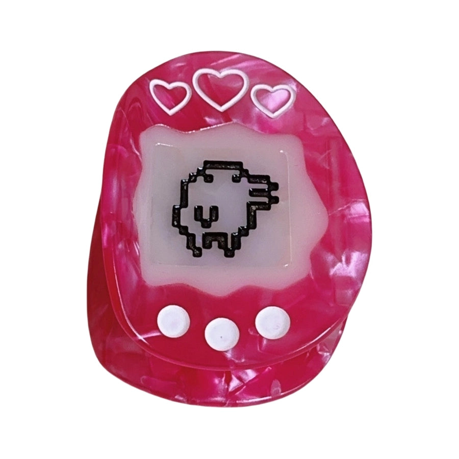 Cute Women's Heart Shape Acetic acid sheets Hair Claws