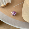 Women's Sweet Simple Style Flower Acetic acid sheets Hair Claws