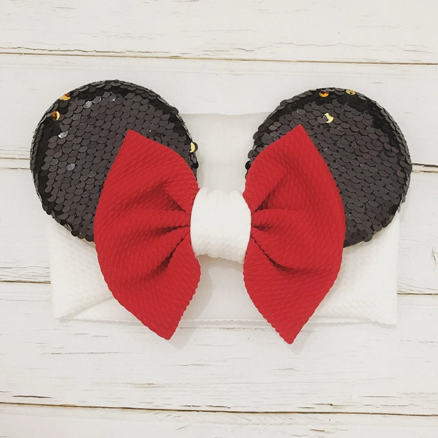 cute bow knot cloth hair band 1 piece