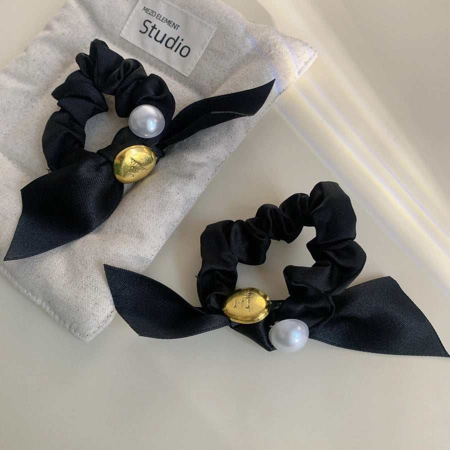 Women's Casual Simple Style Streetwear Bow Knot Cloth Hair Tie