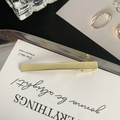 Women's Casual Simple Style Streetwear Solid Color Alloy Hair Clip