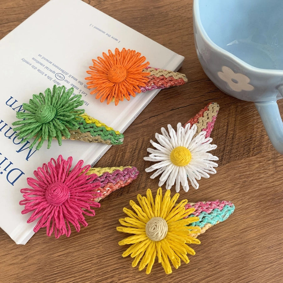 Women's Streetwear Floral Alloy Hair Clip