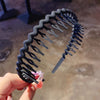 kid's korean style stripe waves arylic stoving varnish