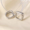Jewelry Elegant Vacation Commute Geometric 304 Stainless Steel 18K Gold Plated Rings