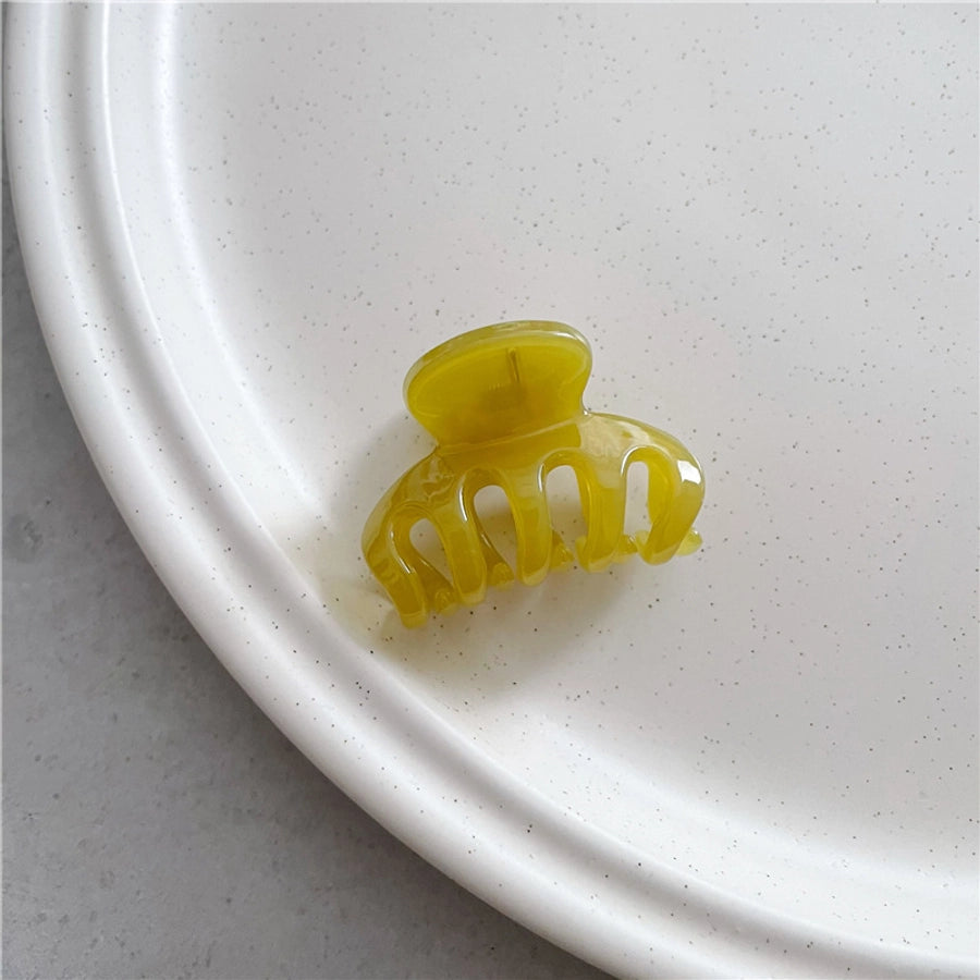 simple style geometric acetic acid sheets hair claws