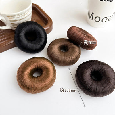 Women's Simple Style Classic Style Solid Color Simulation Hair Hair Tie