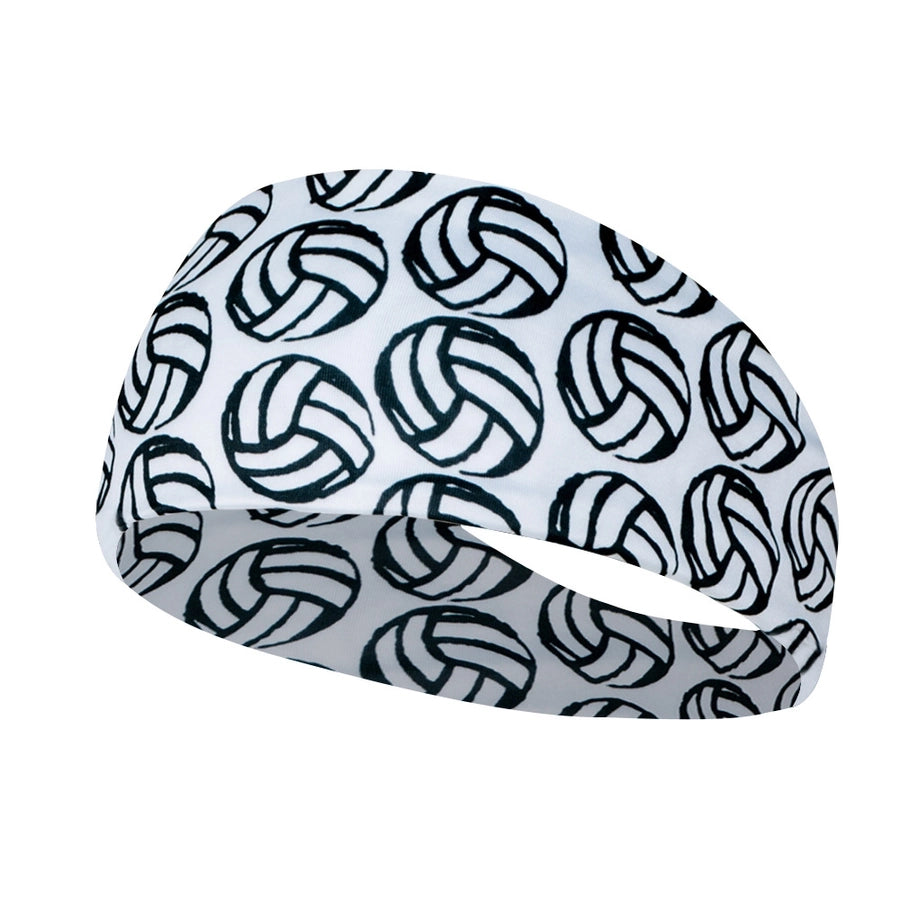 basic plaid polyester patchwork hair band