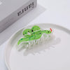 Women's Cute Simple Style Snake Acetic acid sheets Hair Claws