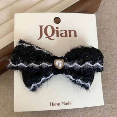 Women's Elegant Bow Knot Cloth Hair Clip Hair Tie