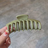 jewelry resin glossy transparent retro catch clip