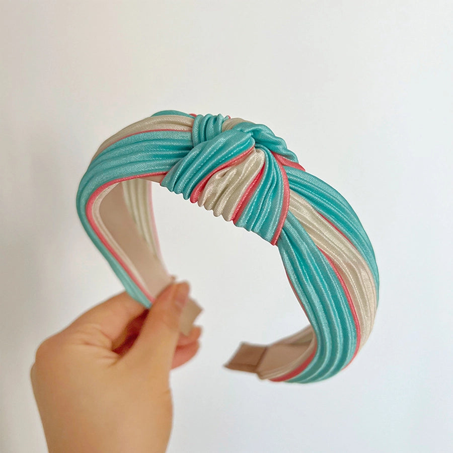 modern style multicolor cloth handmade hair band