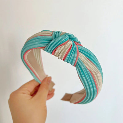 modern style multicolor cloth handmade hair band