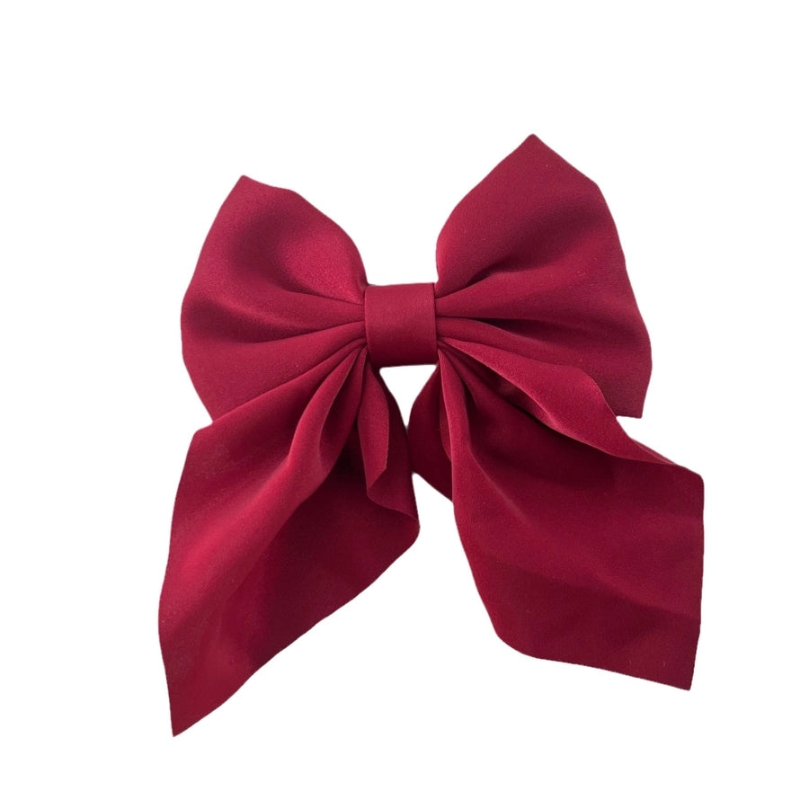 Women's Sweet Bow Knot Cloth Hair Clip