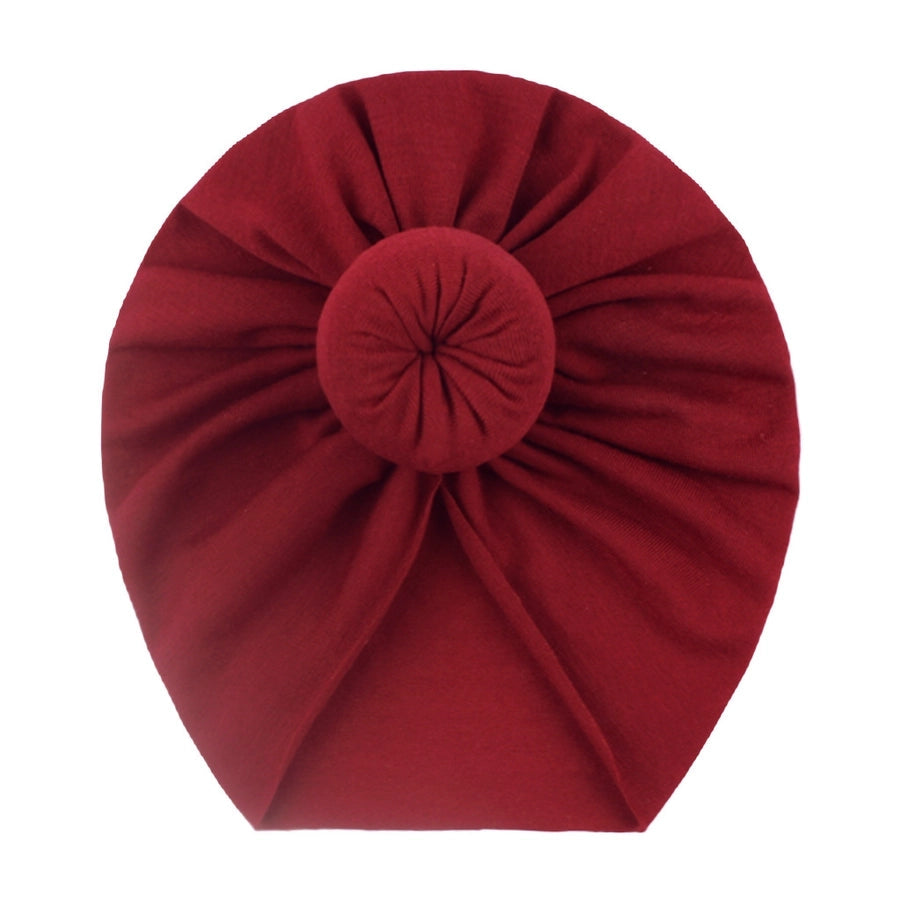 fashion solid color pom poms baby clothes