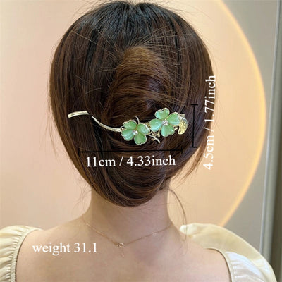 Women's Simple Style Classic Style Flower Alloy Hairpin