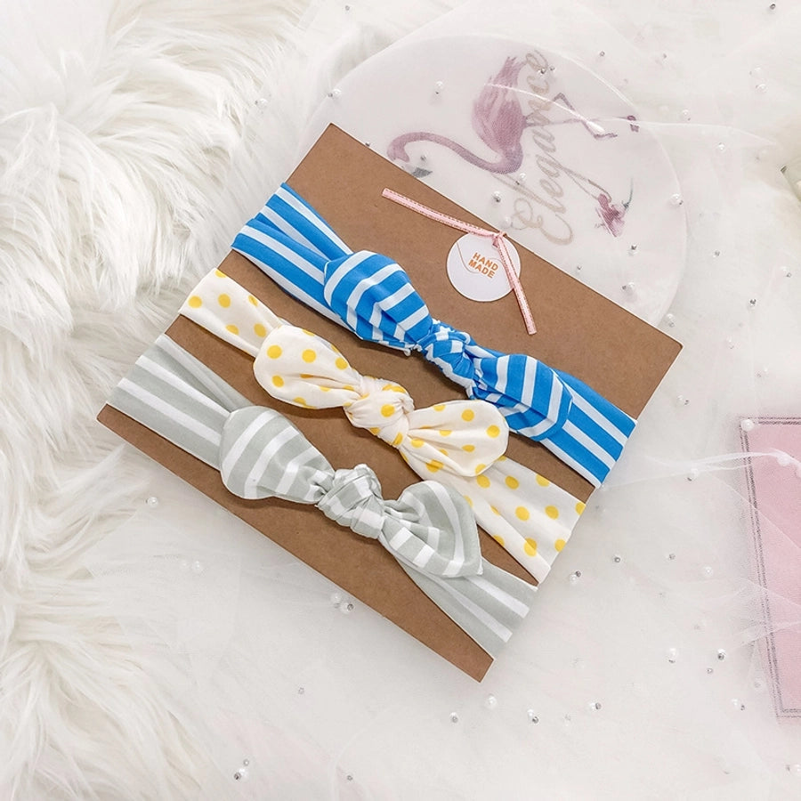 Kid'S Cartoon Style Bow Knot Hair Band
