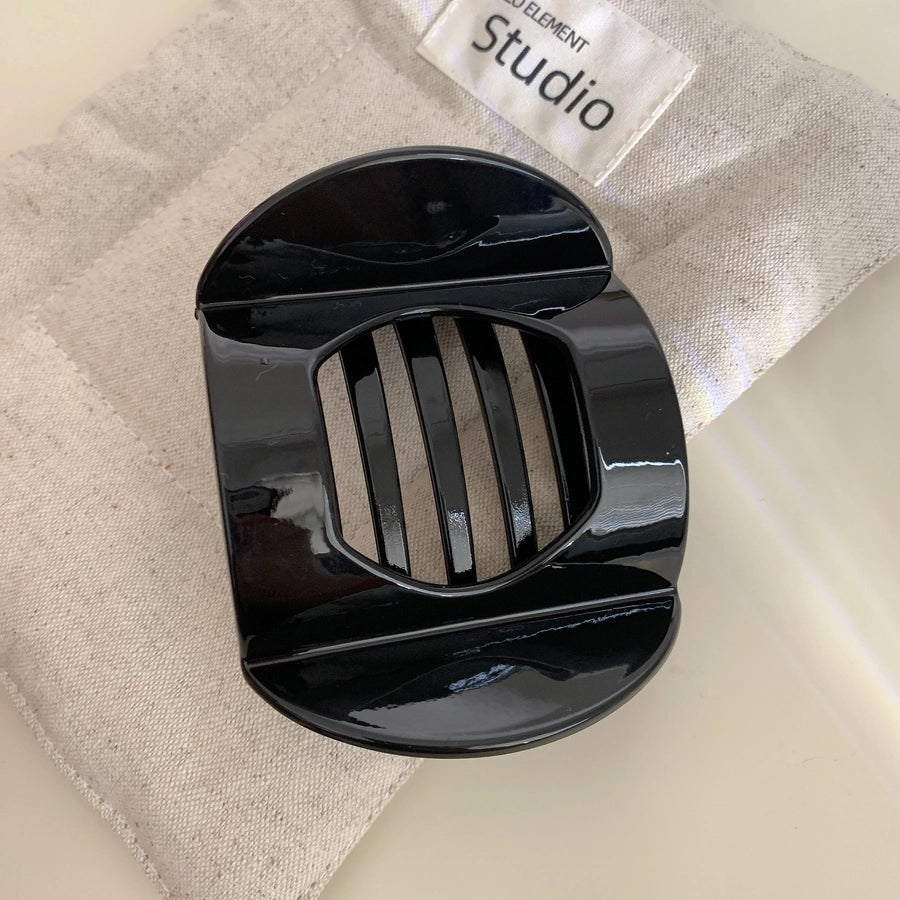 Retro Hawksbill Barrettes Women's Back Head Grip 2024 New Hair Pin High Sense Shark Clip Loose Clip Hairware