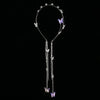 shiny butterfly alloy diamond hair band