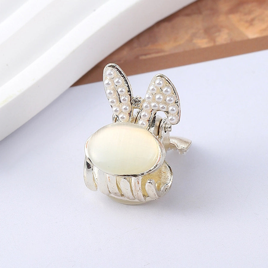 simple style butterfly rhinestone inlay rhinestones hair claws