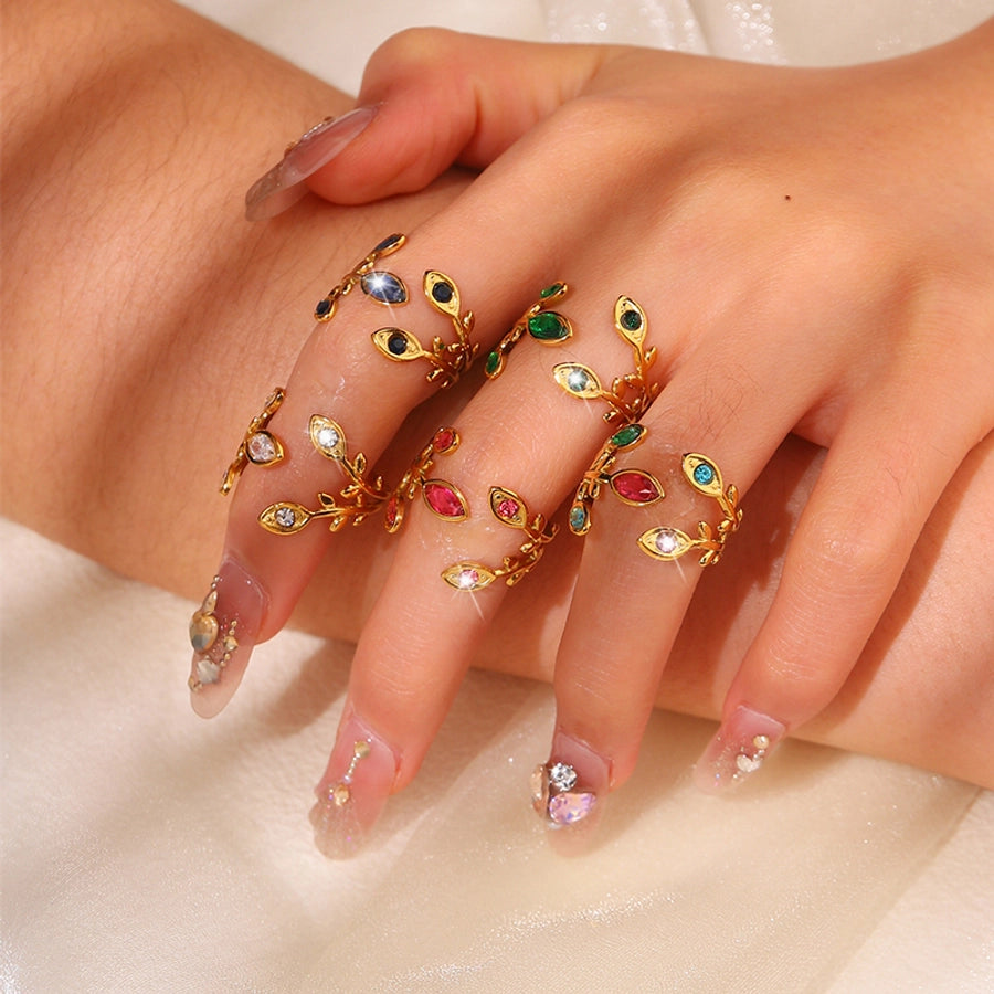 Jewelry Elegant Simple Style Classic Style Geometric 304 Stainless Steel Open Rings