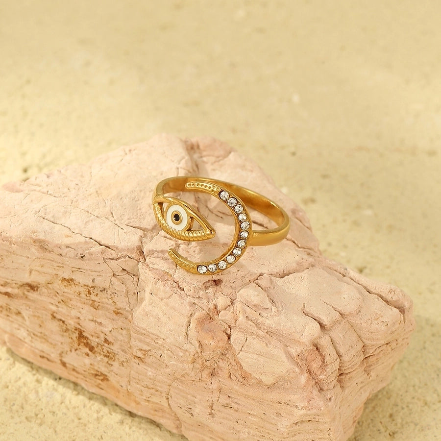 Jewelry Simple Style Commute Geometric 304 Stainless Steel Open Rings