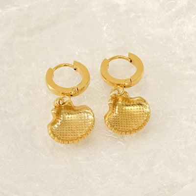 1 Pair Marine Style Modern Style Classic Style Starfish Crab Shell Plating 304 Stainless Steel 18K Gold Plated Drop Earrings