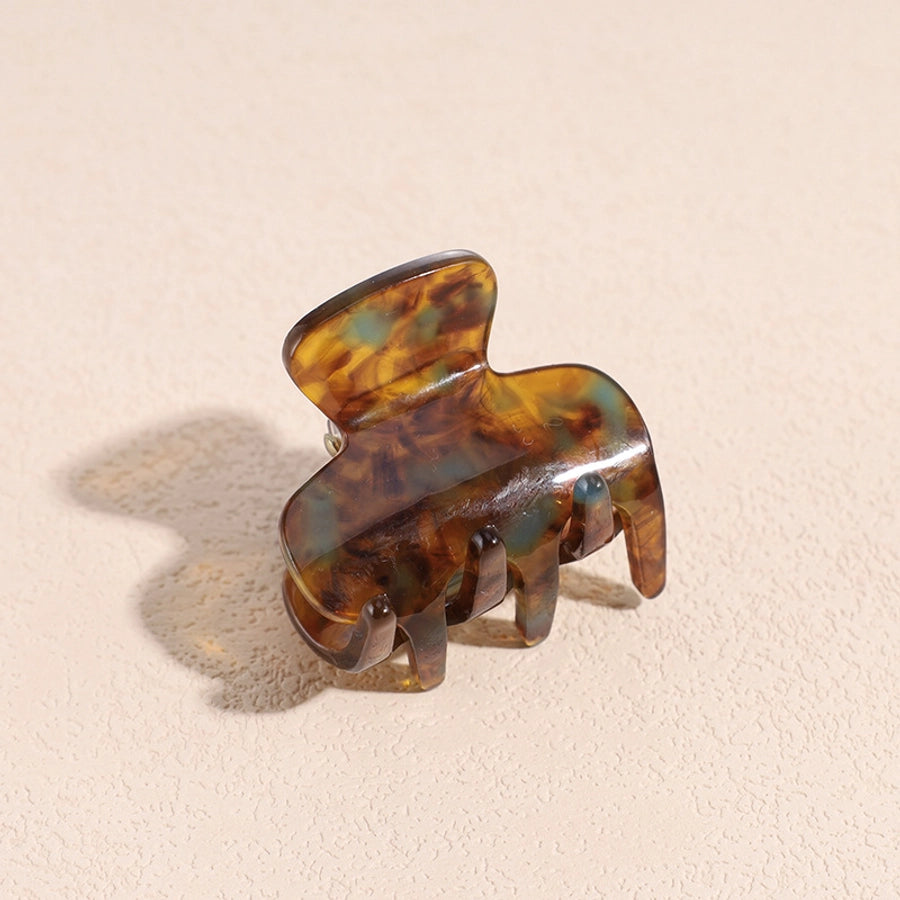 fashion marble acetic acid sheets handmade hair claws 1 piece