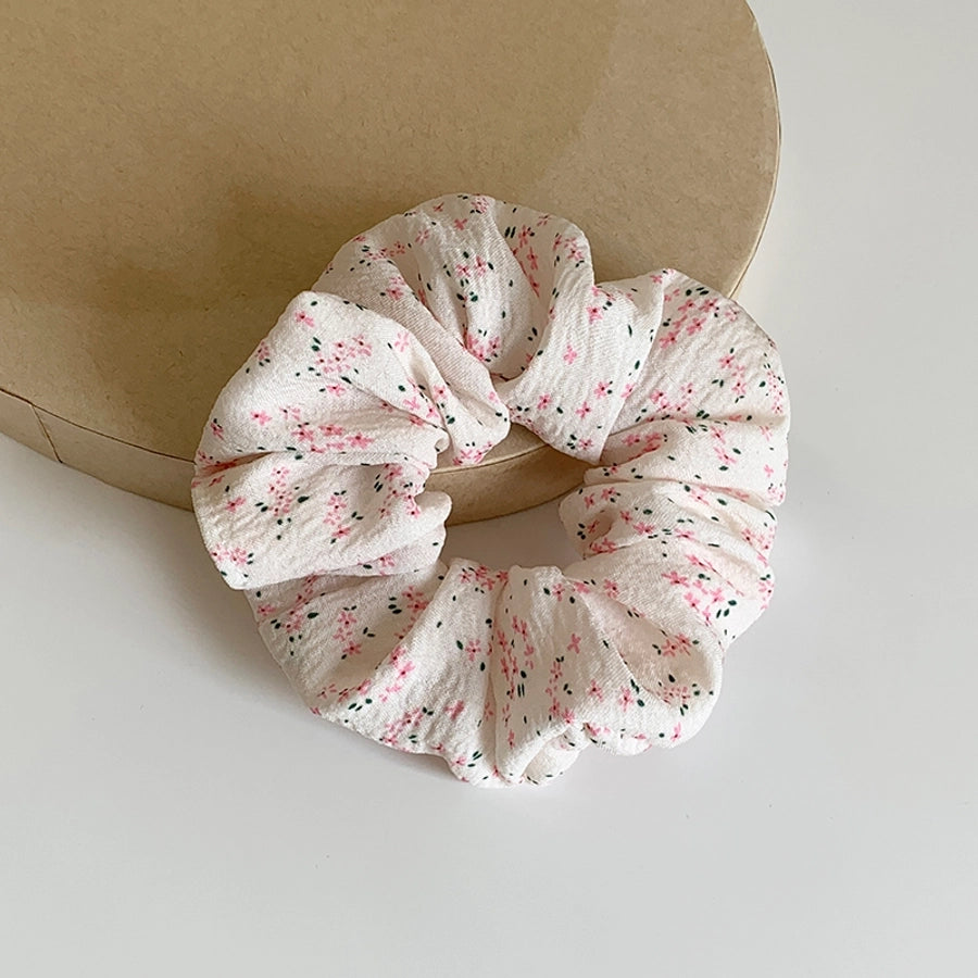 Women's Cute Sweet Ditsy Floral Cloth Hair Tie