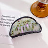 Women's Retro Stripe Acetic acid sheets Hair Claws