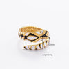 Jewelry Elegant Devil's Eye Star Heart Shape 304 Stainless Steel Open Rings