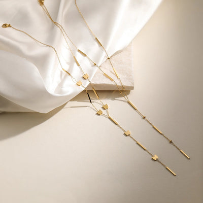 Jewelry Retro Simple Style Commute Geometric Butterfly 304 Stainless Steel Pendant Necklace