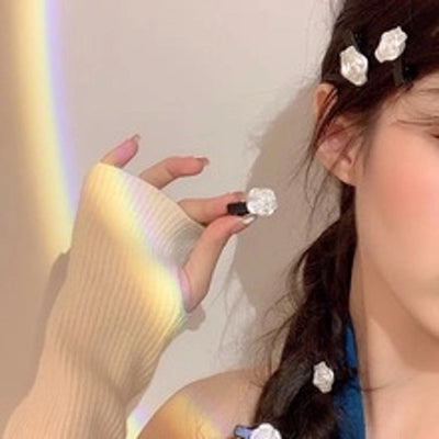 Internet Celebrity  Cartoon Three-Dimensional Plush Koala Hairpin Side Clip Banana Clip Clip Photo Cute Hair Accessories