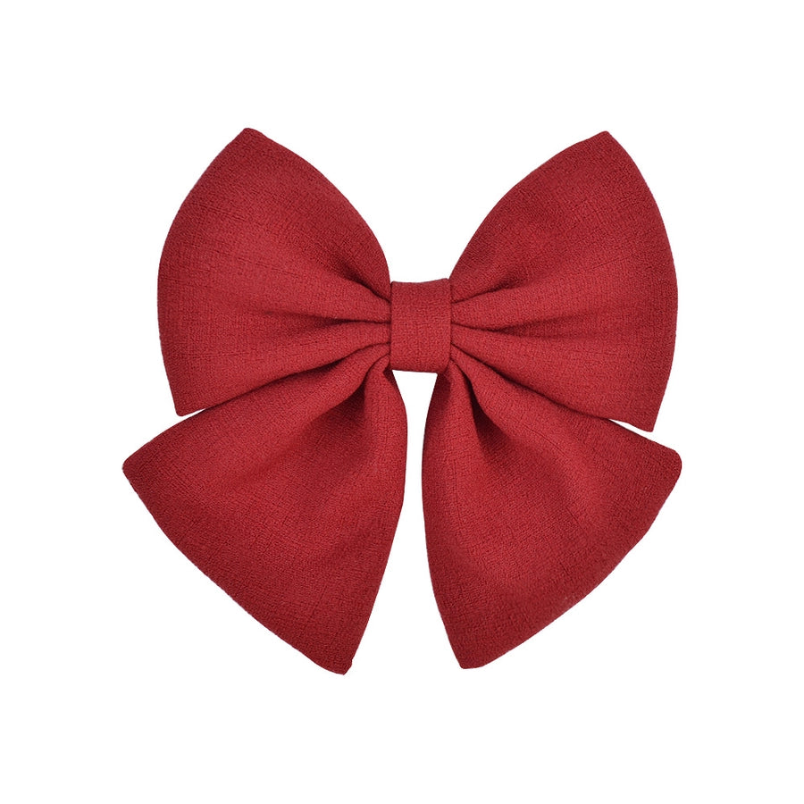 fashion bow knot ribbon hair clip 1 piece