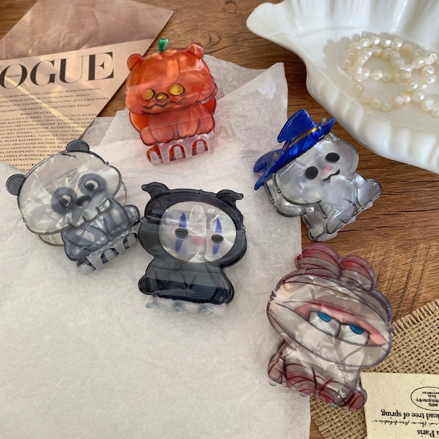 Halloween Cute Simple Style Women's Cartoon Arylic Hair Claws