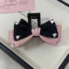 sweet bow knot cloth hair claws
