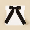 sweet bow knot corduroy hair clip
